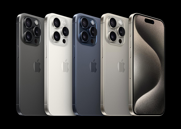 Màu sắc iPhone 15  Pro/Pro Max